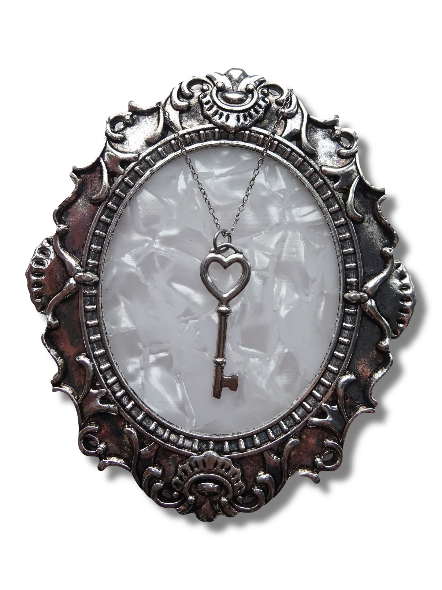 'The Key to My Heart' Sterling Silver Necklace