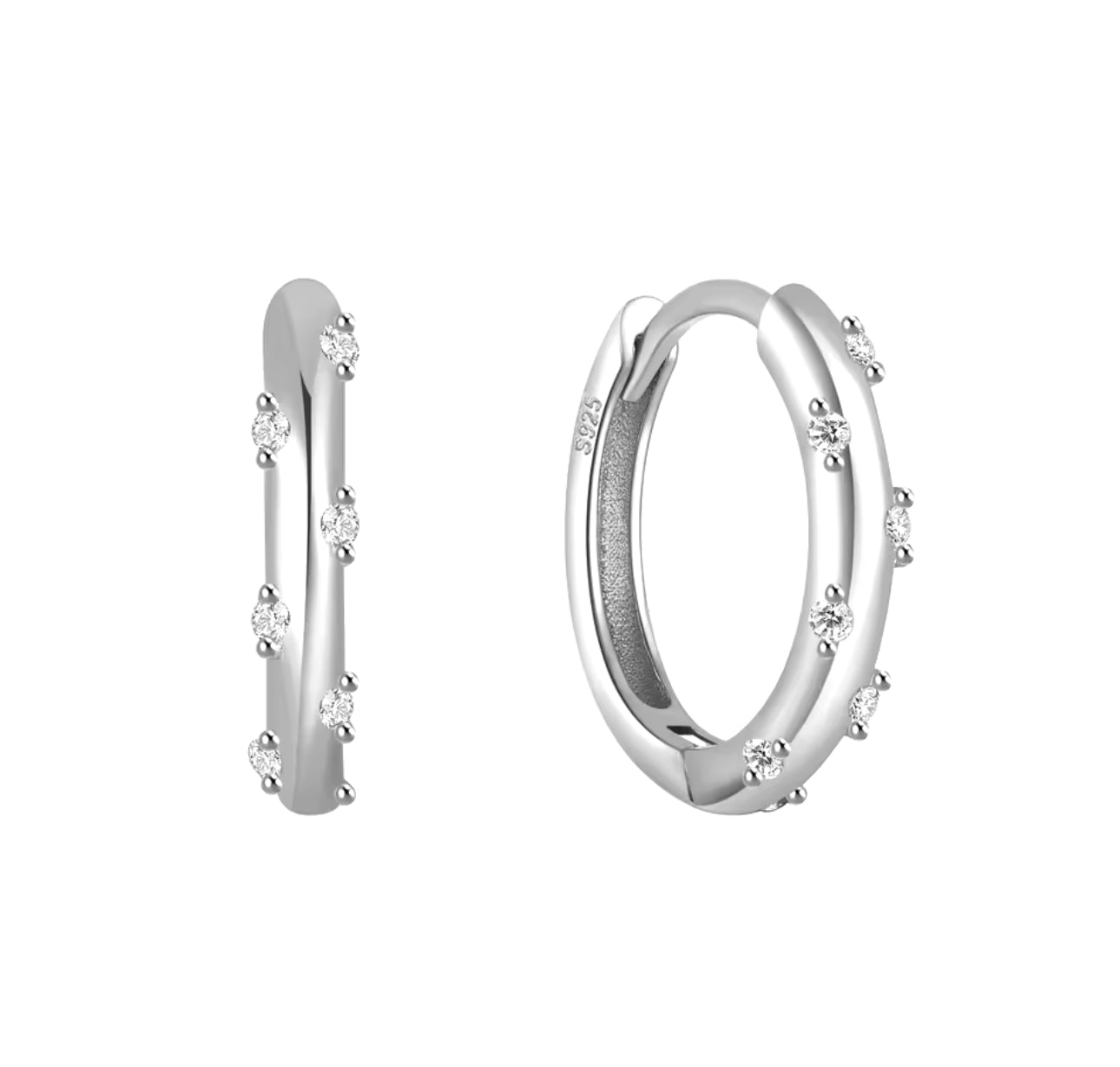 Faye Mini Hoop Earrings