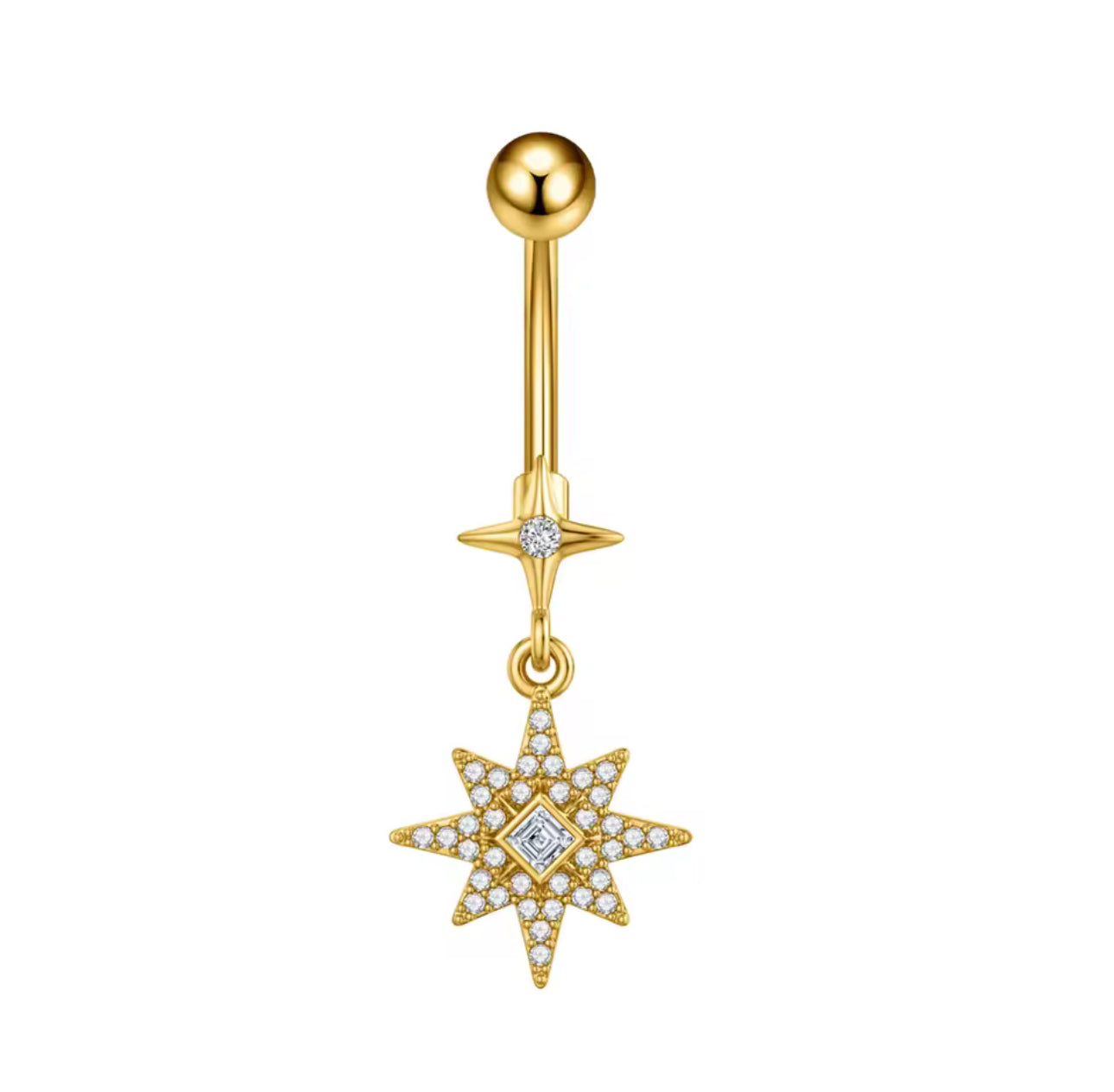 Star Gaze Belly Ring