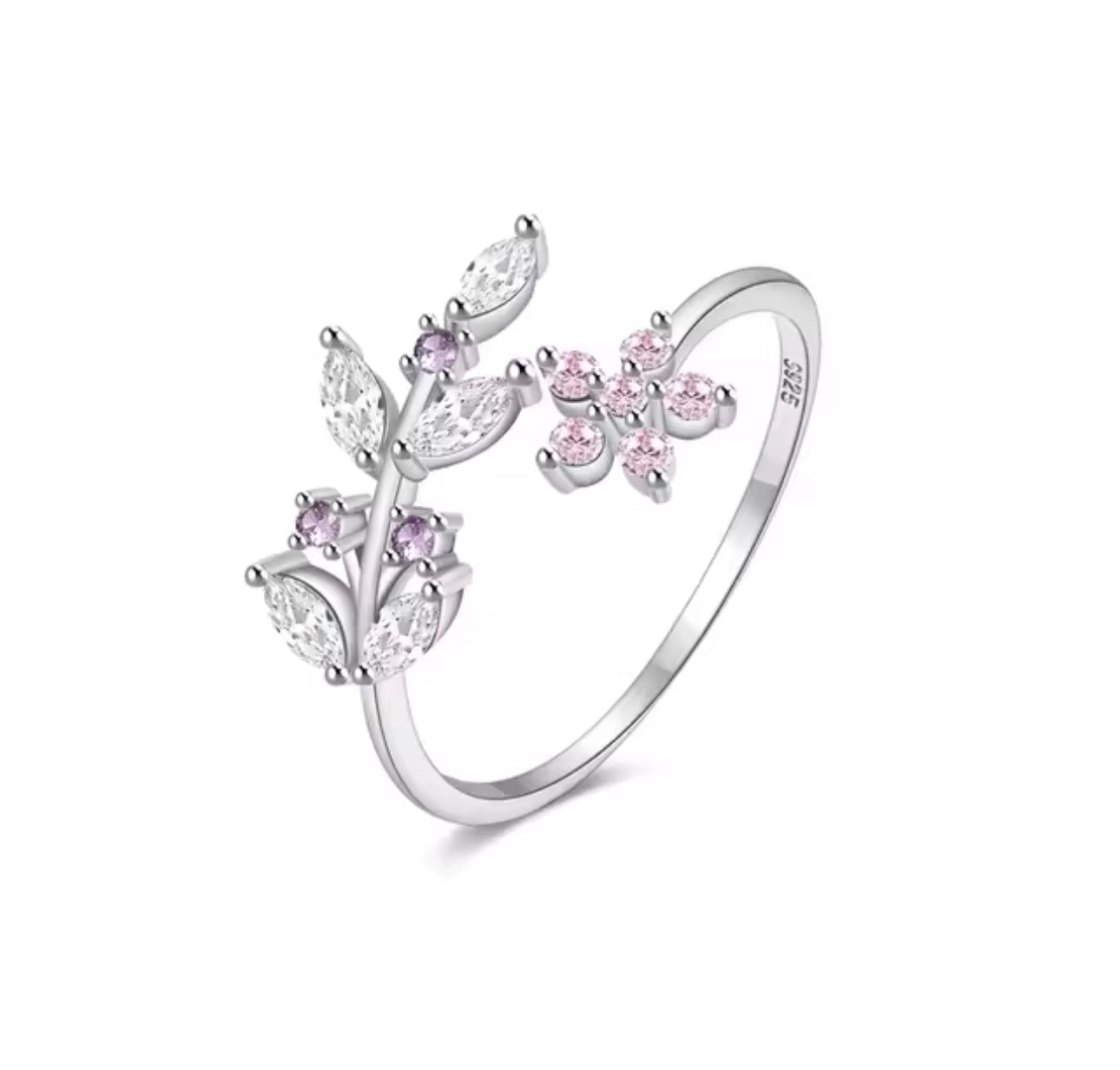 Rapunzel Flower Ring Adjustable