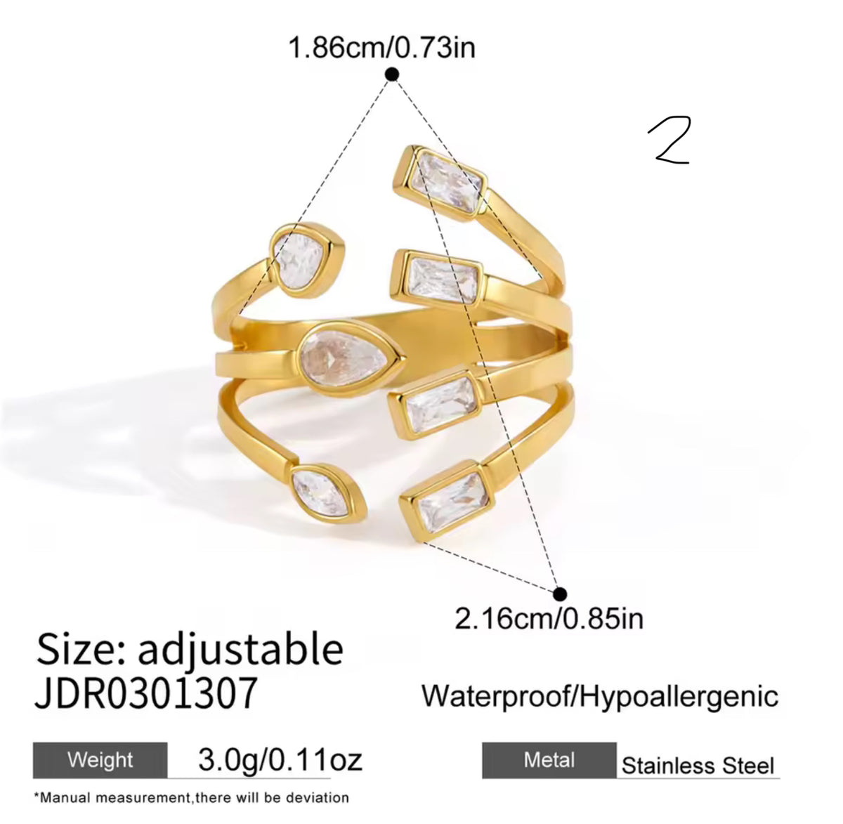 Lucky 3 Ring Collection