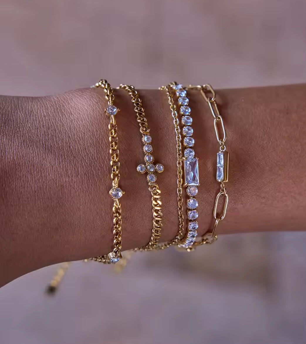 The Lumière Bracelet Stack