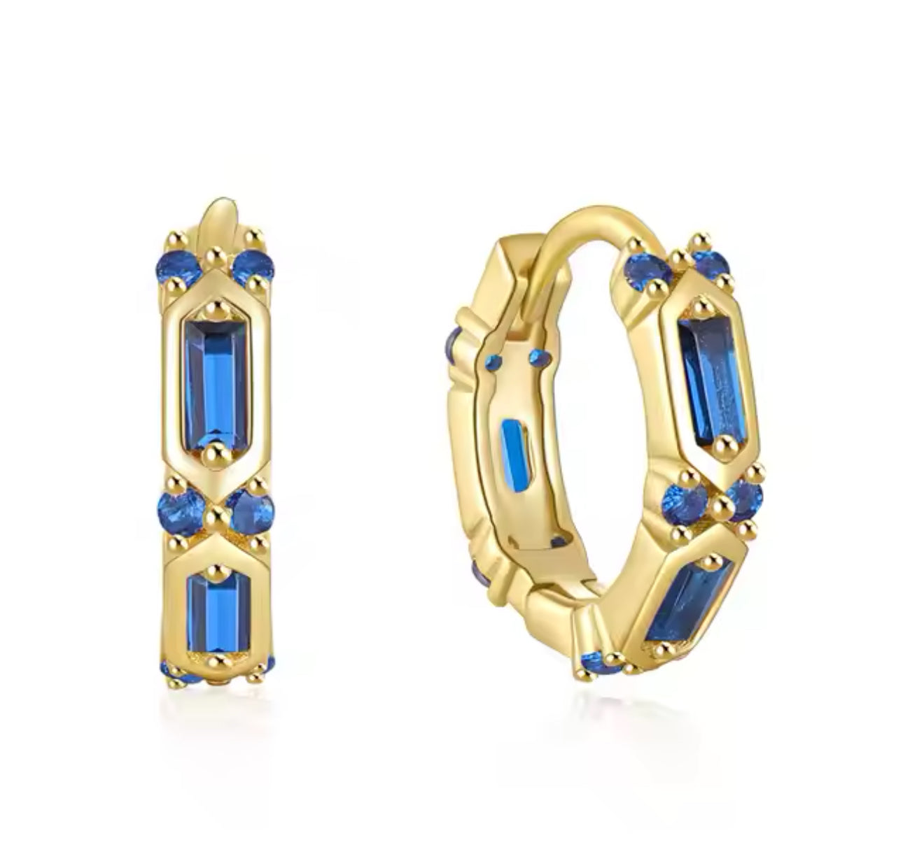 Reina Mini Gold Hoops