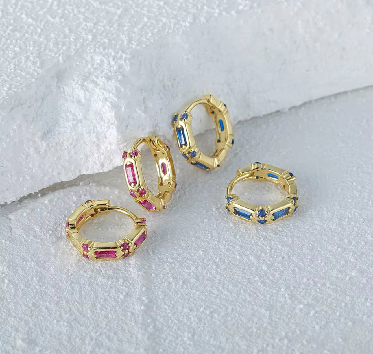 Reina Mini Gold Hoops