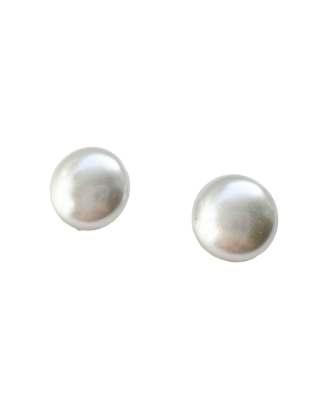 Clip-On Pearl Earrings